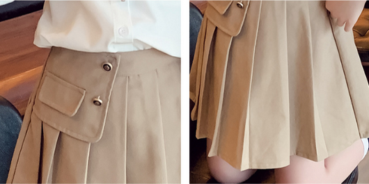 Vestido Uniforme Escolar Plisado Estilo Internacional - Image 12