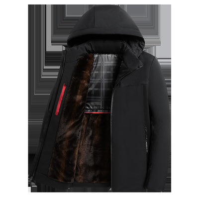 Abrigo Acolchado de Terciopelo para Hombre - Image 8