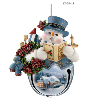 Decoración Navideña de Muñeco de Nieve - Adhesivo para Ventanas y Cristales - Image 3