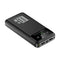 Negro Digital Display Fast Charge