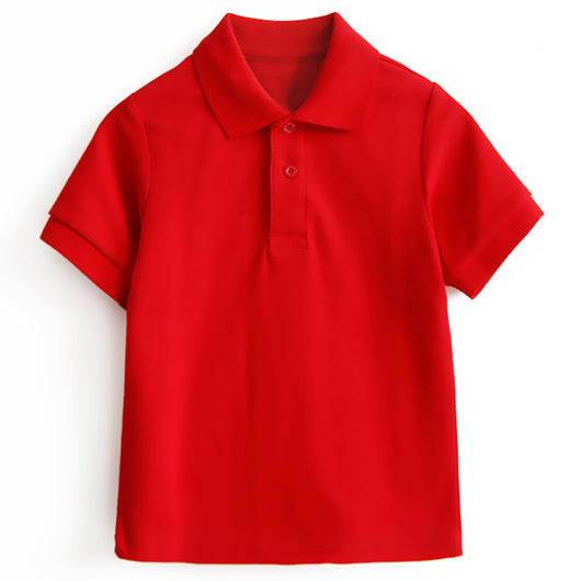 Polo Infantil de Algodón Puro con Cuello Clásico - Image 3