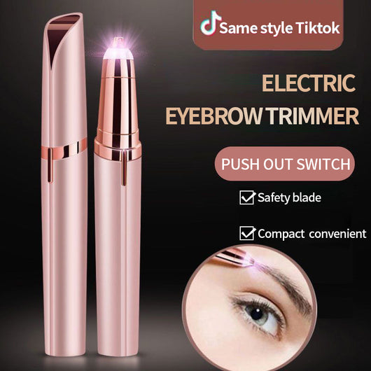 Depiladora Eléctrica 2 en 1 para Cejas y Vello Facial - Recargable USB, Impermeable y Portátil - Image 6