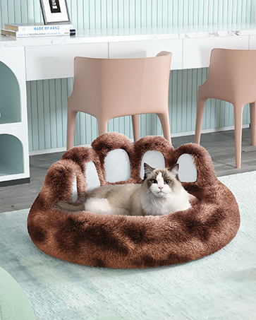 Cama Térmica para Mascotas con Forma de Osito - Caseta Acogedora Lavable - Image 27