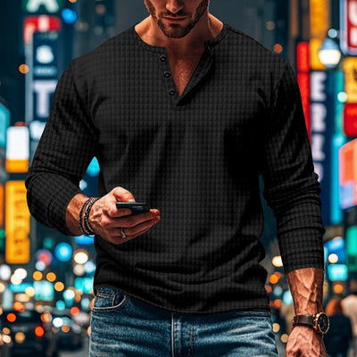 Chaqueta Casual Deportiva Jacquard Cuadros Pequeños para Hombre - Image 17