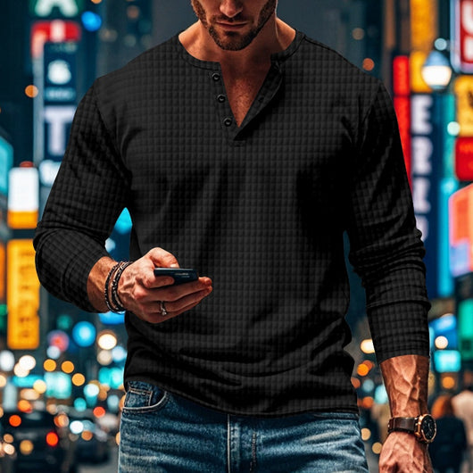 Chaqueta Casual Deportiva Jacquard Cuadros Pequeños para Hombre - Image 17
