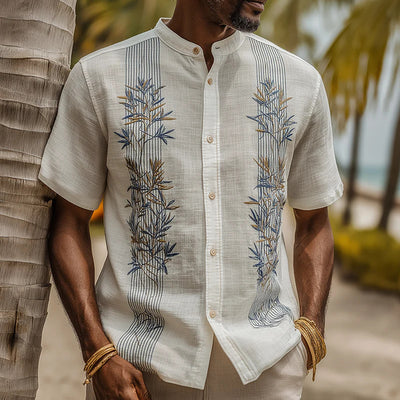 Camisa Hawaiana Manga Corta con Impresión 3D para Hombre - Image 3