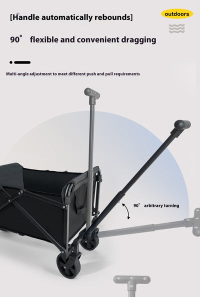 Carrito Remolque Plegable para Niños - Ideal para Campamentos y Paseos - Image 7
