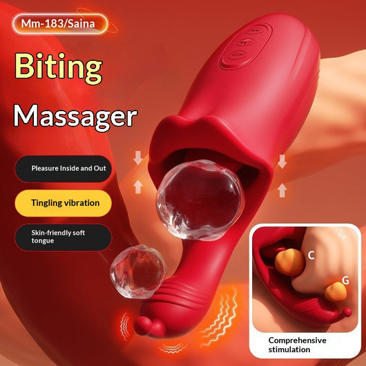 Estimulador Íntimo Vibrador con Manga Masajeadora de Dedo - Image 3