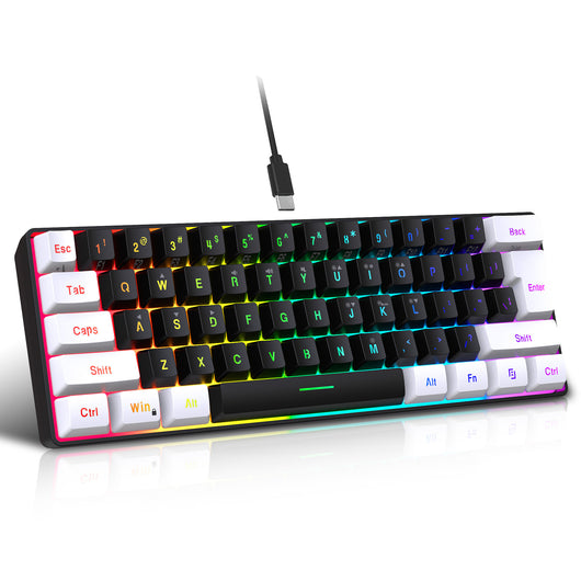 Teclado Membrana 61 Teclas con Cable Simple - Image 9