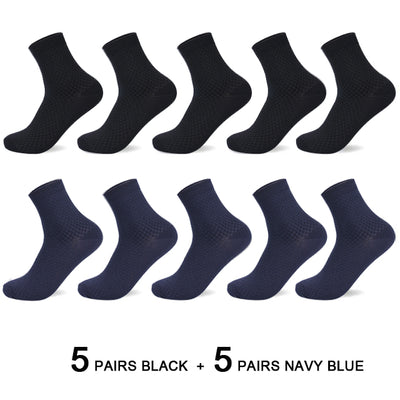 Calcetines Ejecutivos de Fibra de Bambú para Hombre Transpirables - Image 10