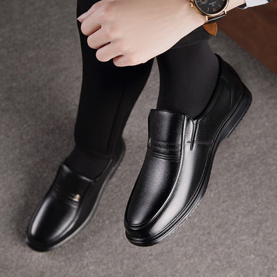 Zapatos Casuales de Cuero Genuino para Hombre - Suela Plana Antideslizante - Image 20