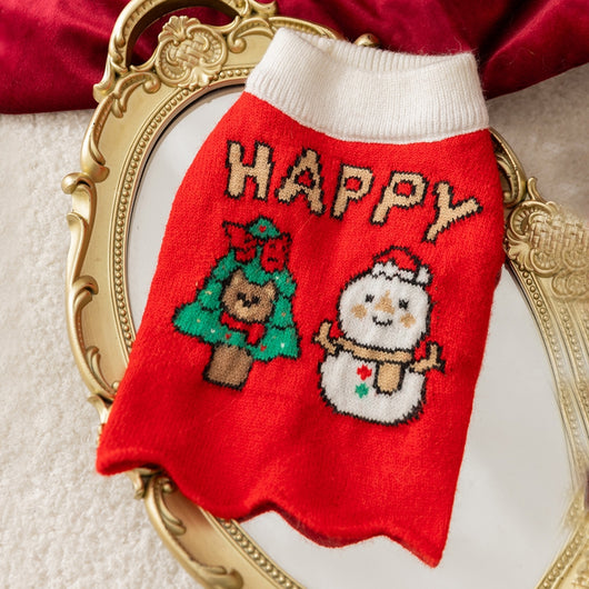 Suéteres Tejidos para Perros y Gatos - Abrigos Cálidos de Invierno - Image 4
