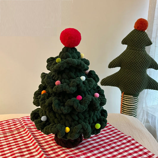 Árbol de Navidad Tejido a Crochet - Decoración Festiva y Accesorio para Eventos - Image 3