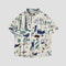 Tide Graffiti Hip-Hop Style Loose Urban Trend Couple T-shirt