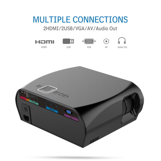 Proyector Portátil GP100 - Solución Compacta para Hogar, Oficina y Negocios - Image 10