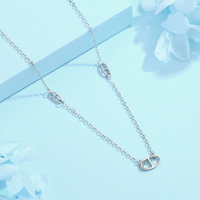 Collar Minimalista de Diseño Exclusivo Inspiración Asiática para Mujer - Image 2