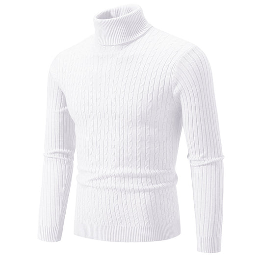 Suéter Casual de Cuello Alto para Hombre - Image 2