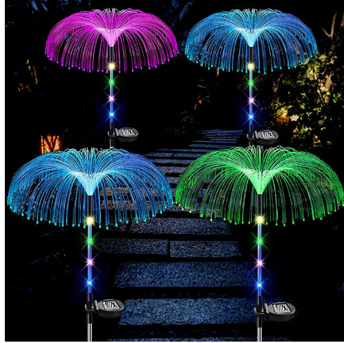 Luz Solar LED Medusa Multicolor para Exterior - Image 3
