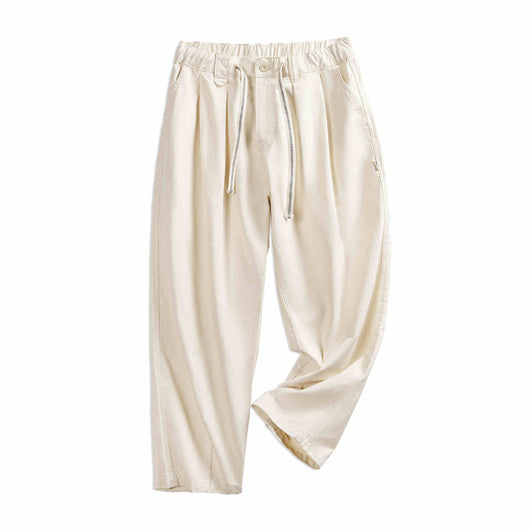Pantalones Casuales Holgados de Pierna Ancha para Hombre - Image 6