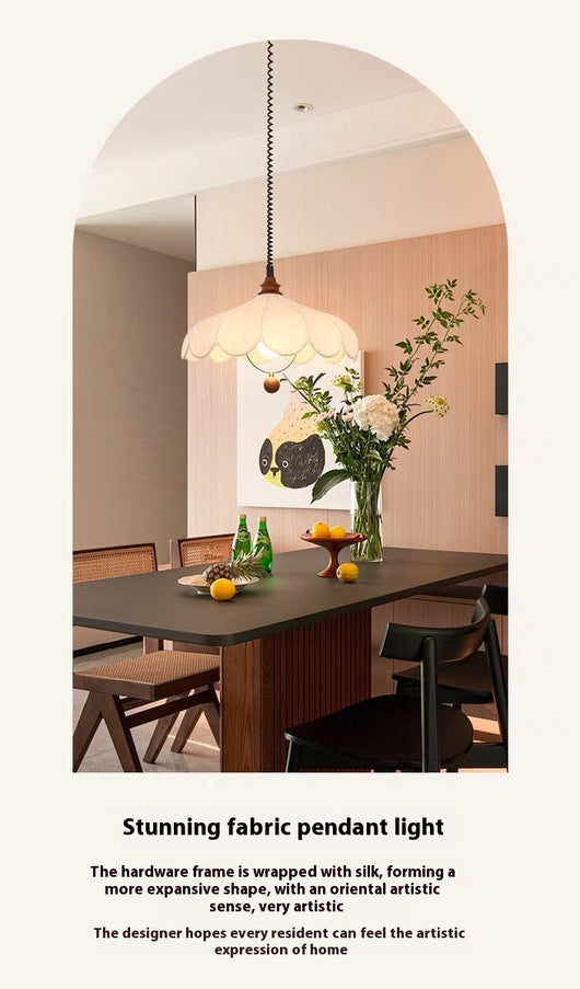 Lámpara de Techo Retráctil Estilo Francés Vintage para Comedor y Sala - Image 10