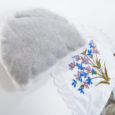 Almohada de Algodón Puro con Terciopelo de Pluma - Blanca - Image 9