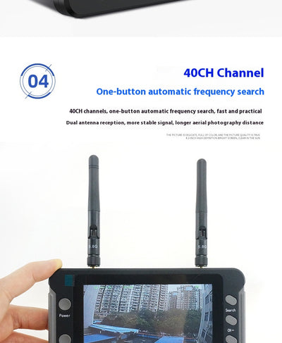 Pantalla FPV 4.3" HD 800x480 para Drones con Grabador DVR Integrado - Image 15
