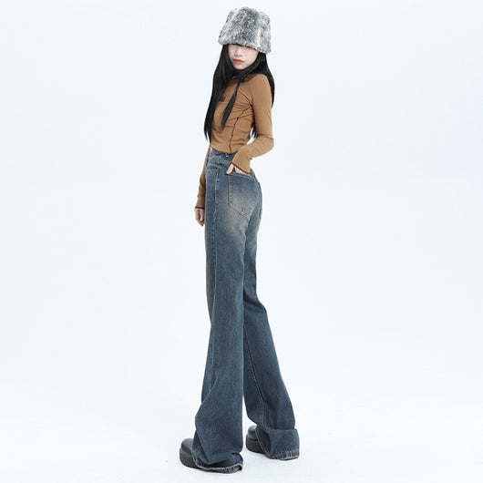 Jeans Skinny Retro Vintage Lavados para Mujer - Image 4