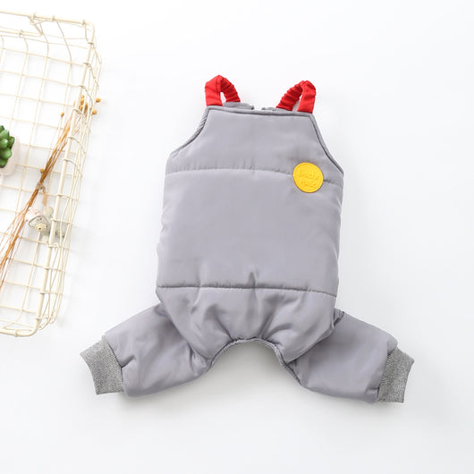 Pantalones de Algodón para Perro Teddy - Diseño Adorable con Correa - Image 3