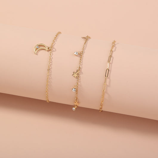 Pulsera Maestros con Diseño de Luna y Borla - Accesorios Frescos y Fáciles de Usar - Image 3