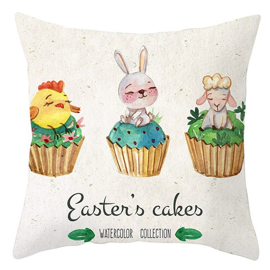 Funda de Almohada Pascua Felpa Corta - Image 13