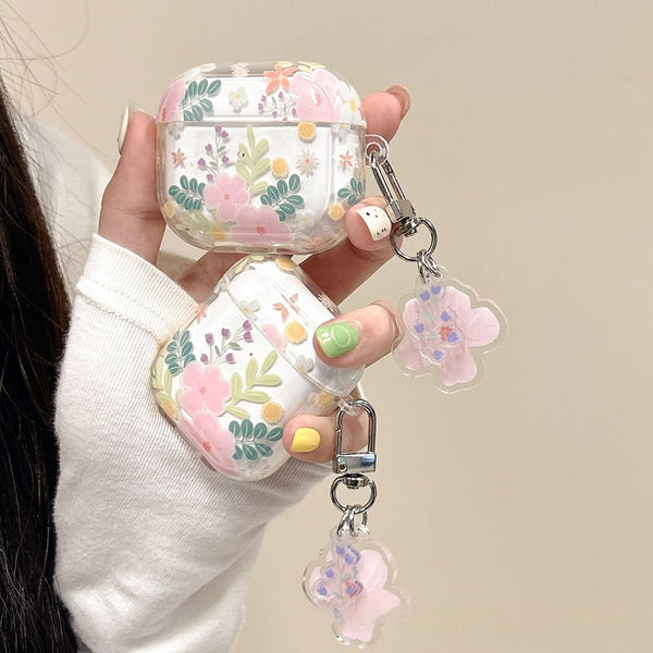 Funda Protectora Transparente para Auriculares Bluetooth Bouquet