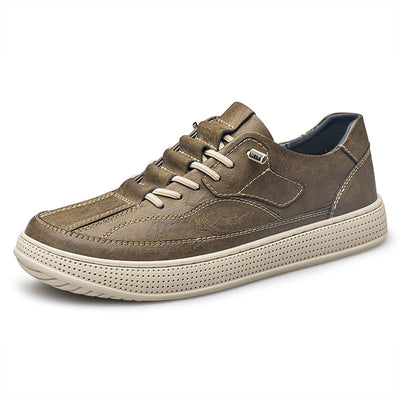 Zapatillas de Skate Casual Transpirables con Cuero Genuino - Image 6