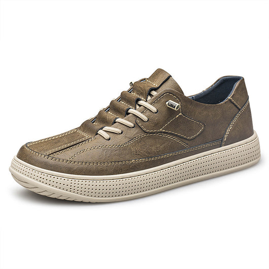 Zapatillas de Skate Casual Transpirables con Cuero Genuino - Image 6