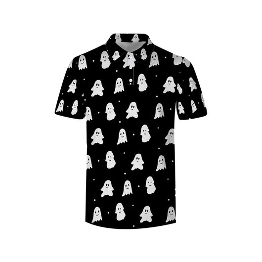 Playera Estampada 3D Ghost Street Manga Corta para Hombre - Image 5