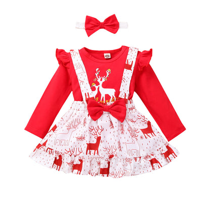 Vestido Romper con Tirantes Volados Estilo Elk - Image 8