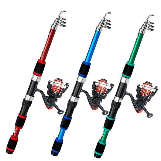 Caña de Pesca Portátil Ultracompacta con Bolsillos - Image 8