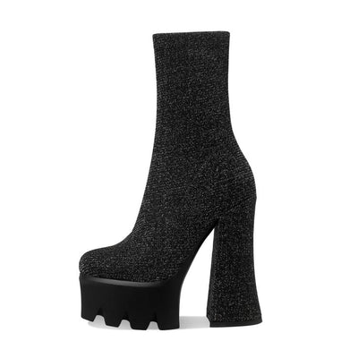 Botas Plataforma Impermeables Elásticas para Mujer - Image 13