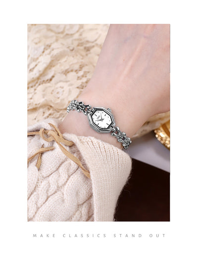 Reloj Octagonal de Lujo Retro para Mujer con Movimiento de Cuarzo - Image 18