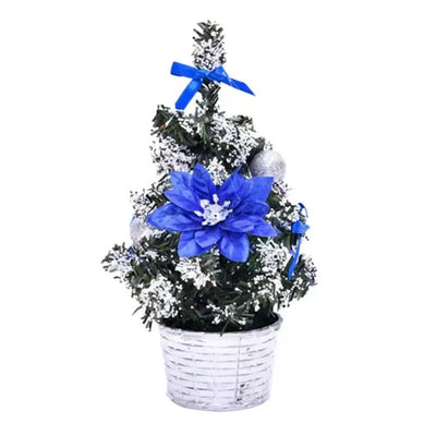 Árbol Navideño Miniatura PVC con Luces LED para Escritorio - Image 6