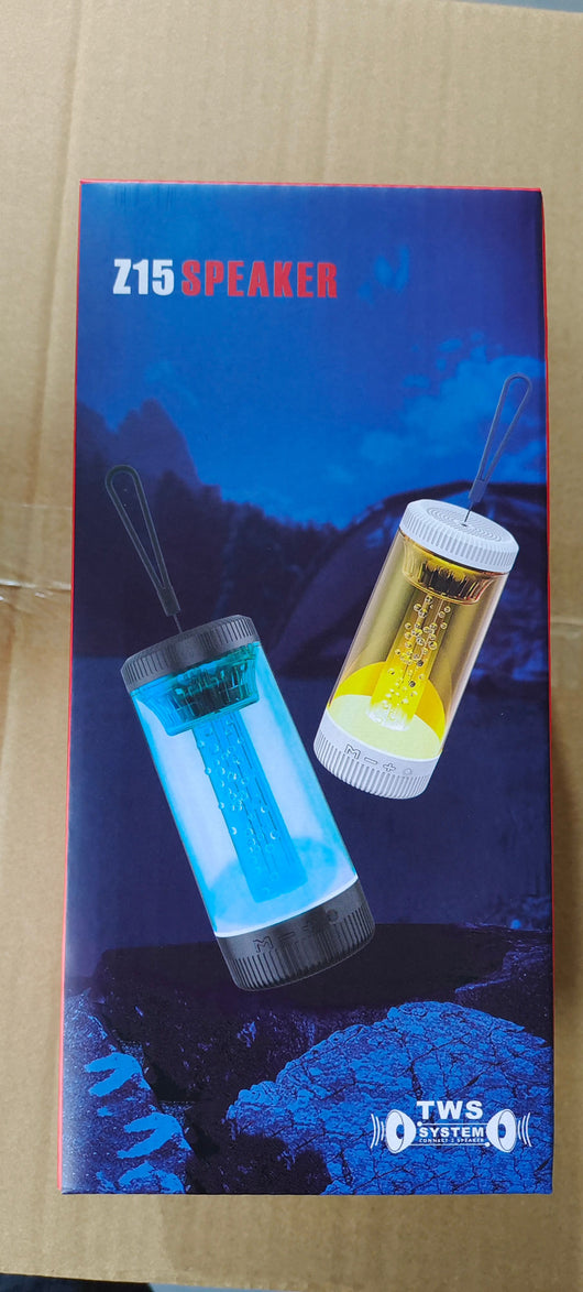 Lámpara LED Portátil para Camping con Altavoz Bluetooth Inalámbrico Multicolor - Image 13