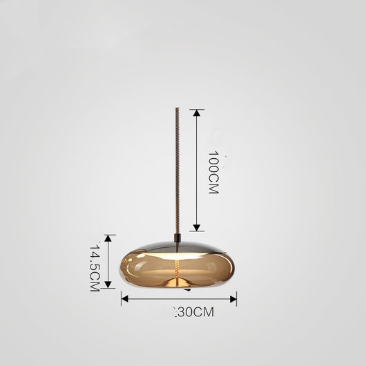 Lámpara Colgante de Cristal Elegante para Comedor y Sala - Image 11