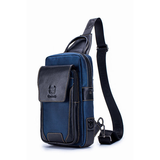 Bolsa Mensajera de Cuero Genuino para Hombre - Estilo Casual con Bandolera Única - Image 7