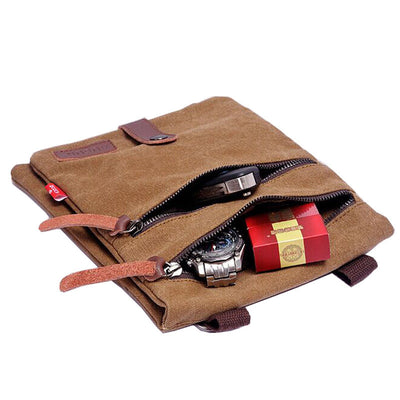 Bolso Bandolera Dual Hombre con Doble Compartimento - Image 9