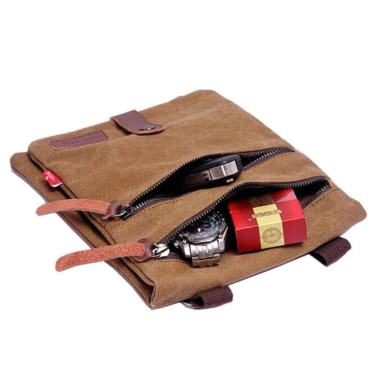 Bolso Bandolera Dual Hombre con Doble Compartimento - Image 9