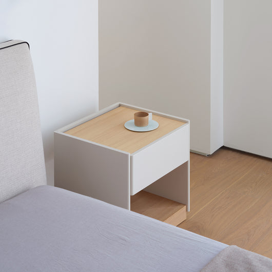 Mesa de Noche Minimalista Mate - Diseño Moderno y Funcional - Image 8