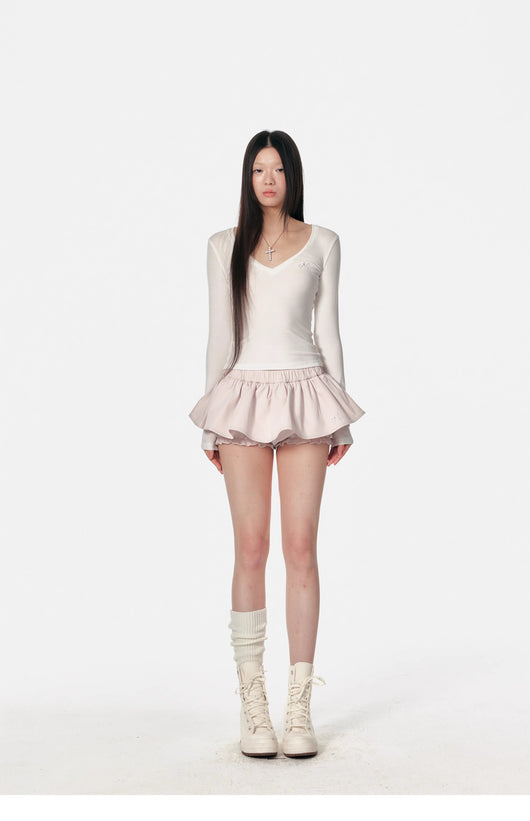Falda Talle Alto con Volumen Bubble Efecto 3D - Image 20