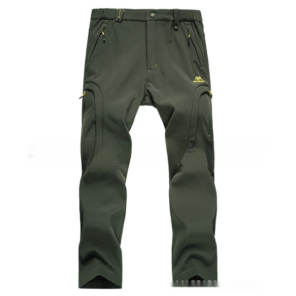 Pantalones de Senderismo Impermeables y Cálidos de Corte Holgado - Image 6
