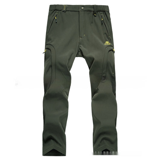 Pantalones de Senderismo Impermeables y Cálidos de Corte Holgado - Image 6