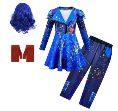 Disfraz Infantil Azul para Halloween - Conjunto Completo - Image 13