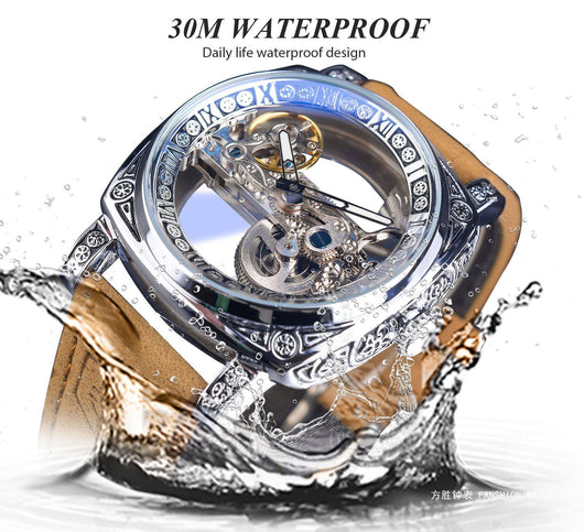Reloj Mecánico Hueco de Alta Gama - Image 10